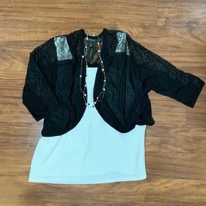 Lane Bryant Shrug 26/28 NWT